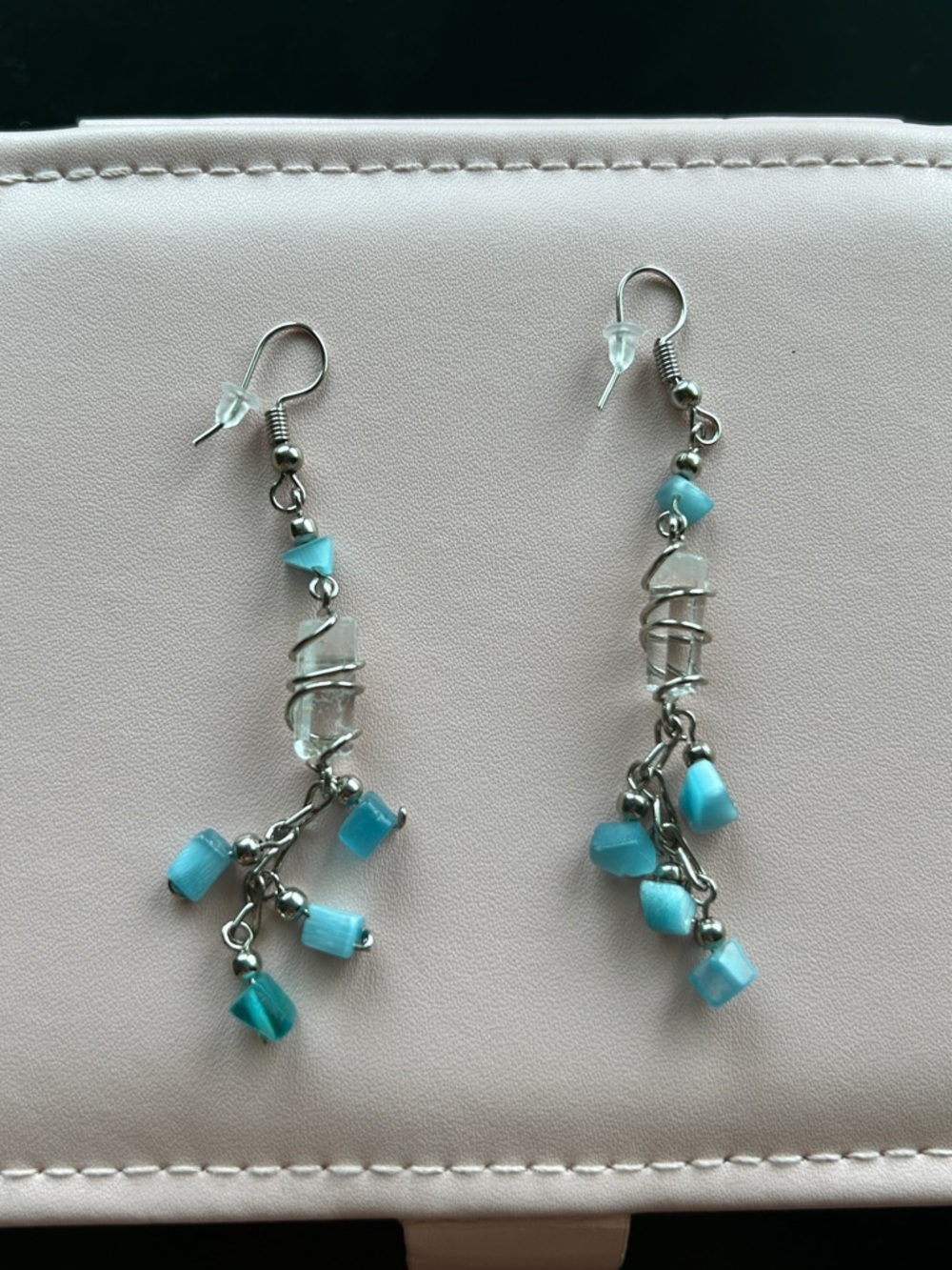 crystal dangle earrings